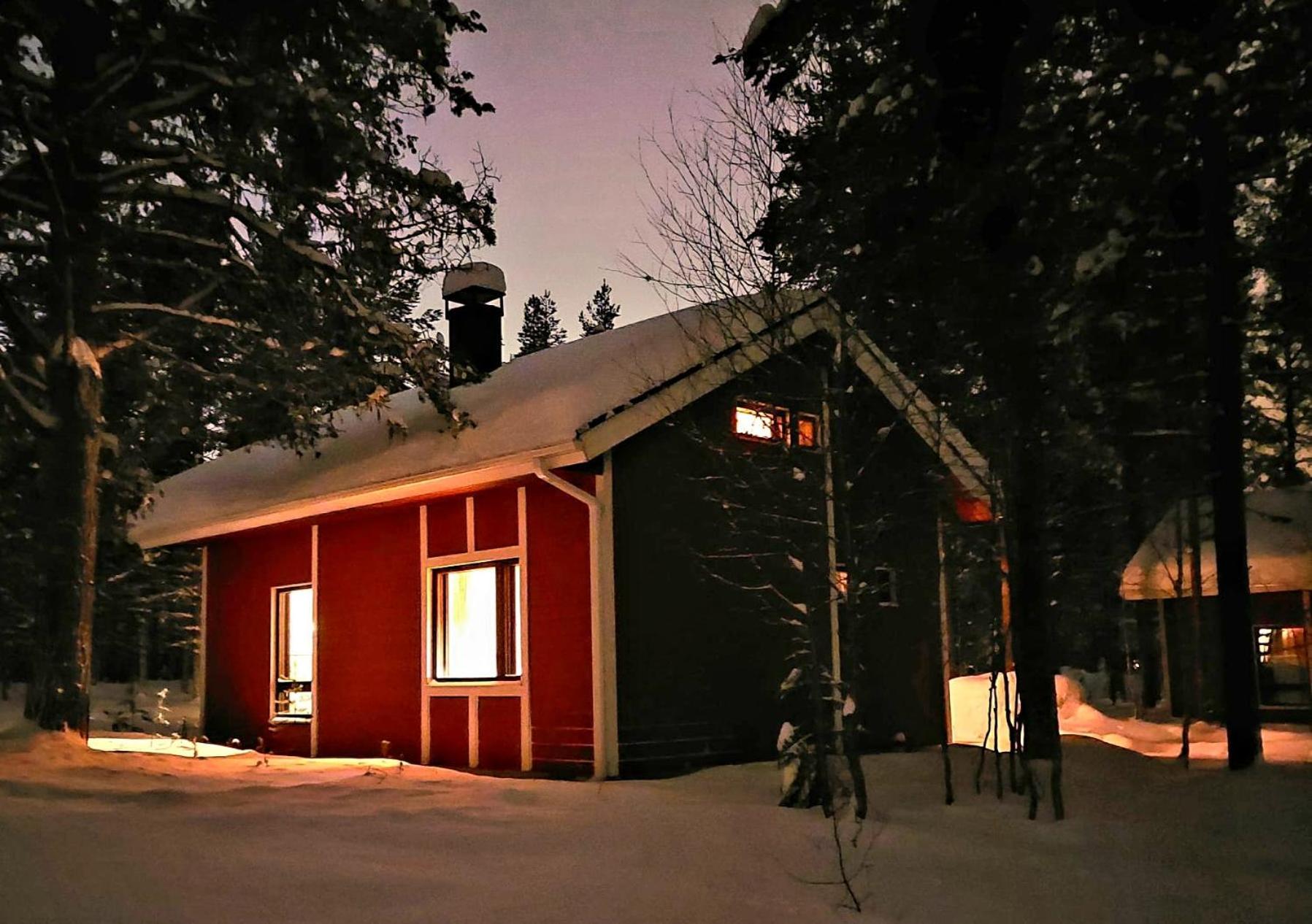 Villa Kuosto Ja Luppo Äkäslompolo Esterno foto